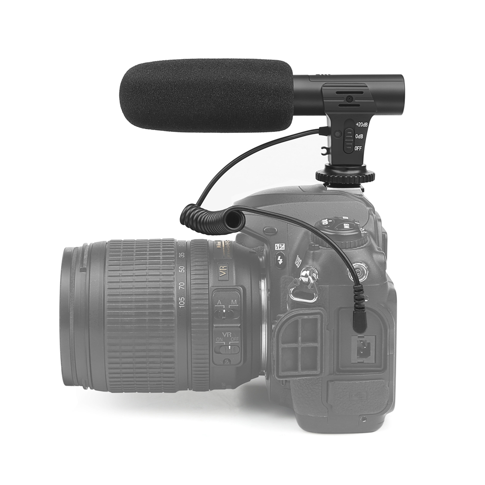 Digital SLR Camera Studio Stereo Microphone